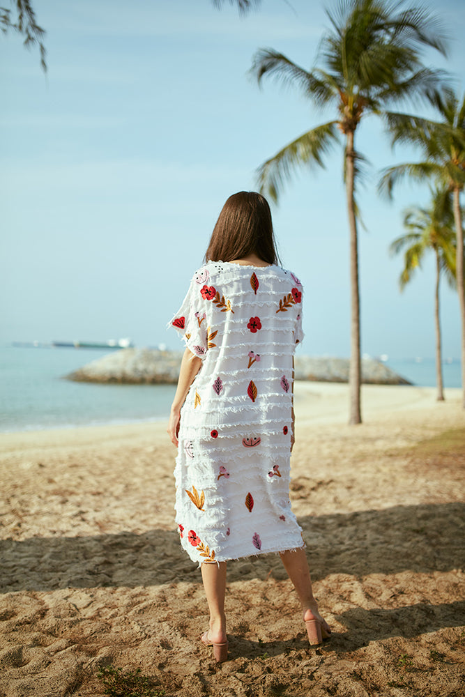Garden Embroidered Dress