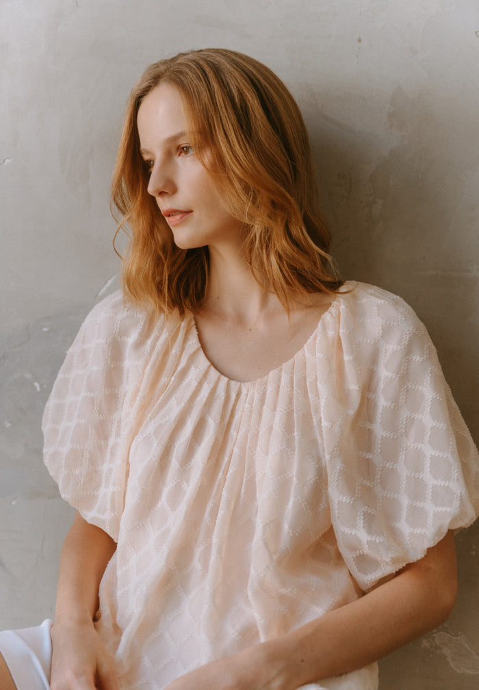 Chiffon Ruffled Top
