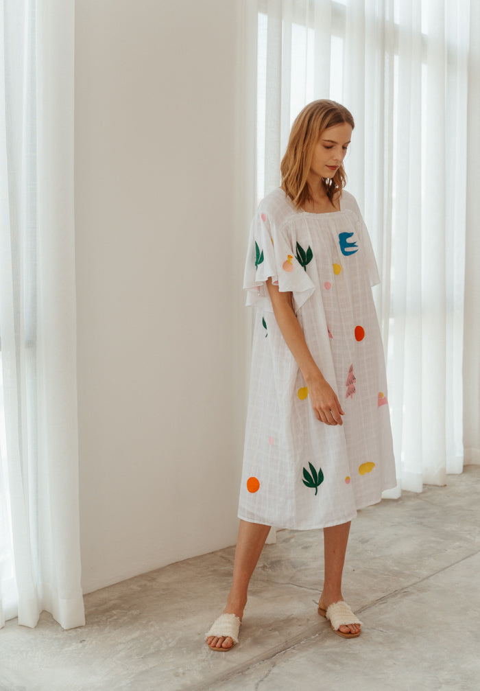 Dreamers Embroidered Dress