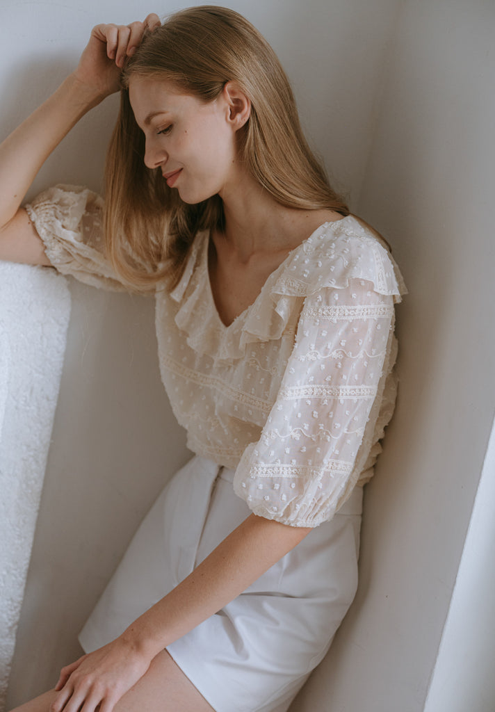 Starlight Ruffled Top