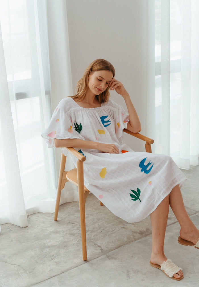 Dreamers Embroidered Dress