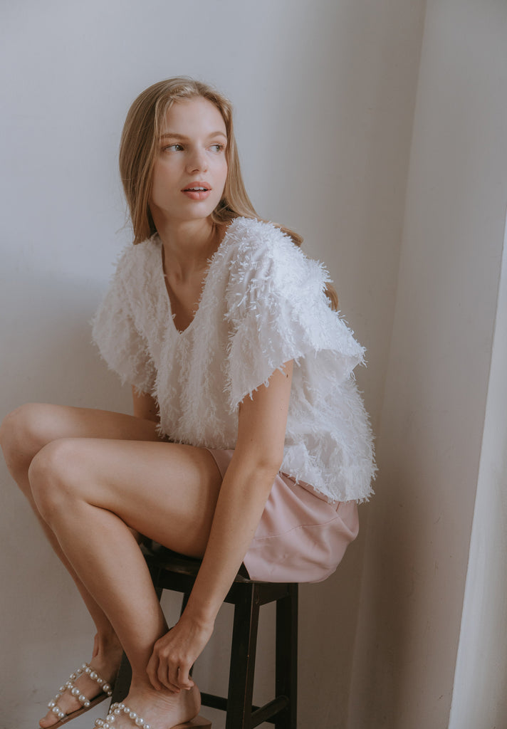 Confetti Textured Top