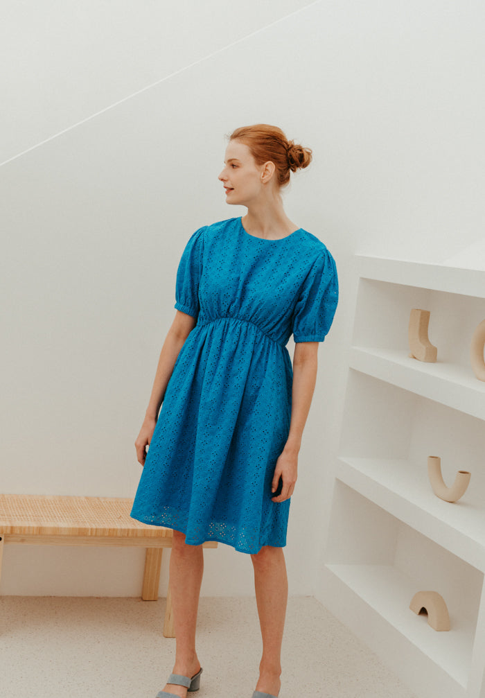 Leah Eyelet Dress