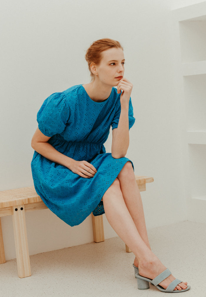 Leah Eyelet Dress