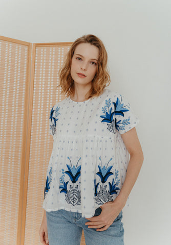 Dreamcatcher's Embroidered Blouse