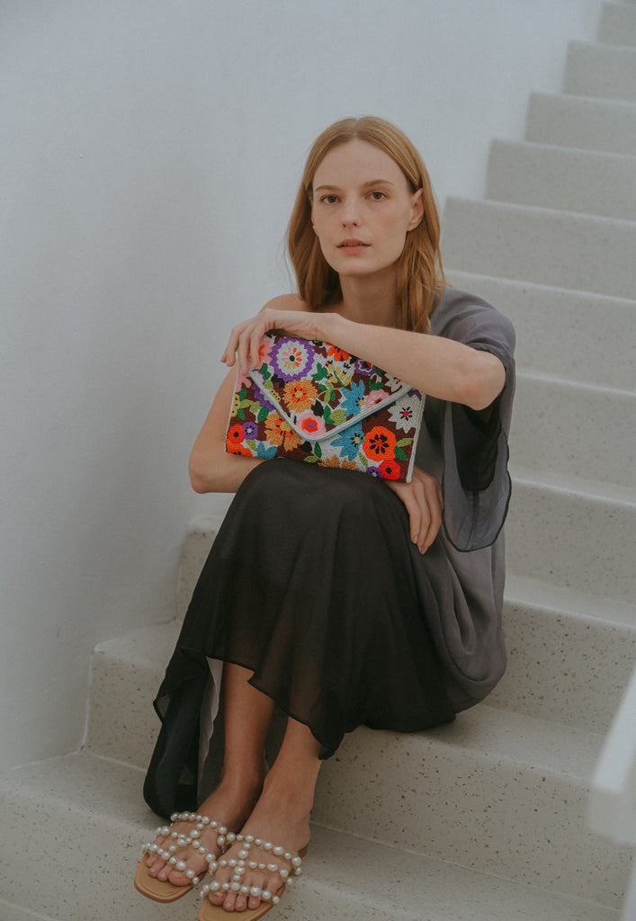 Last Night Beaded Crossbody