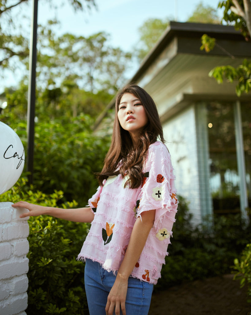 Garden Textured Blouse