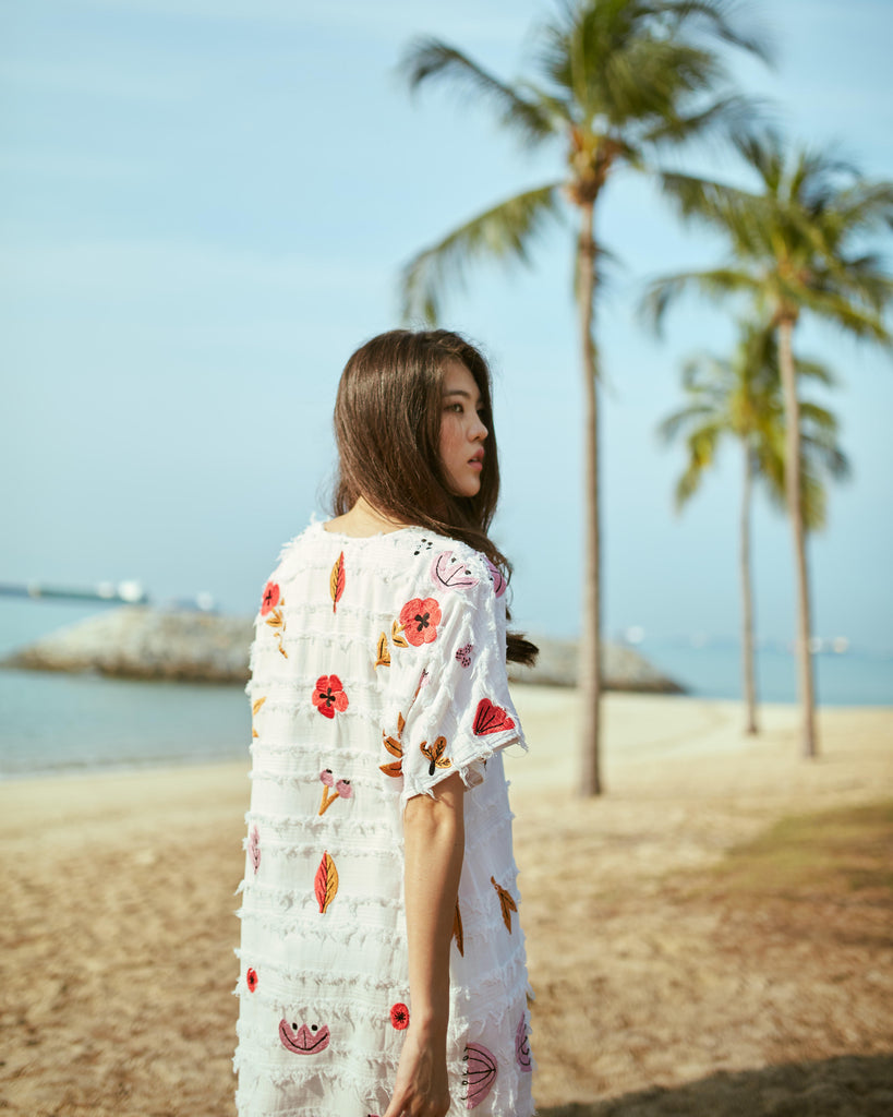 Garden Embroidered Dress