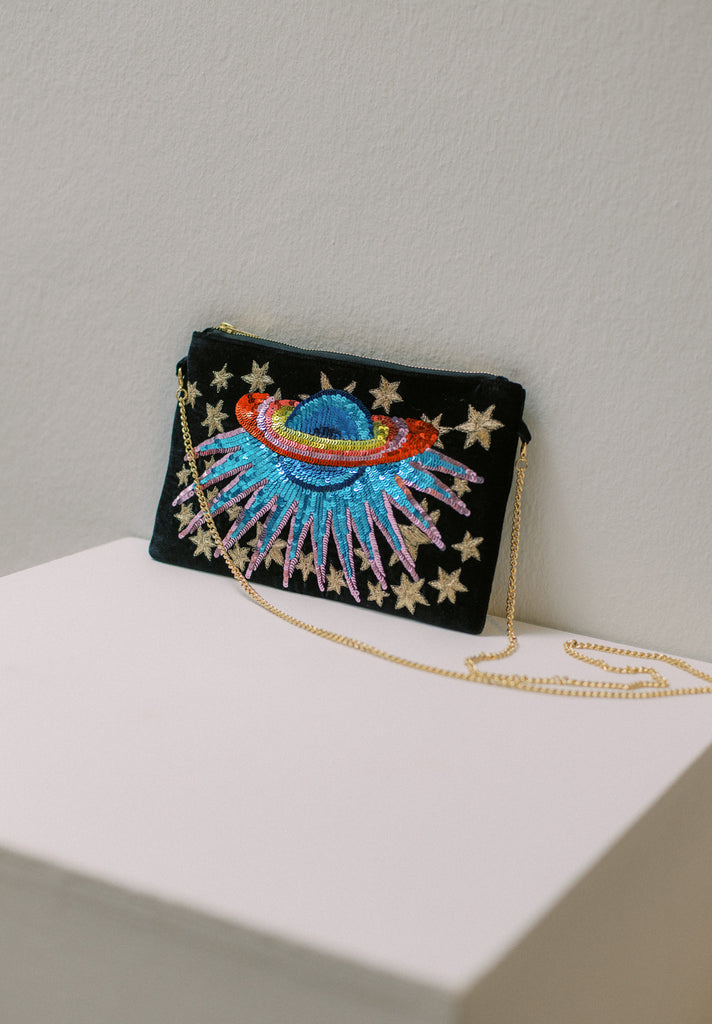 Wild Moments Velvet Purse (Preorder)