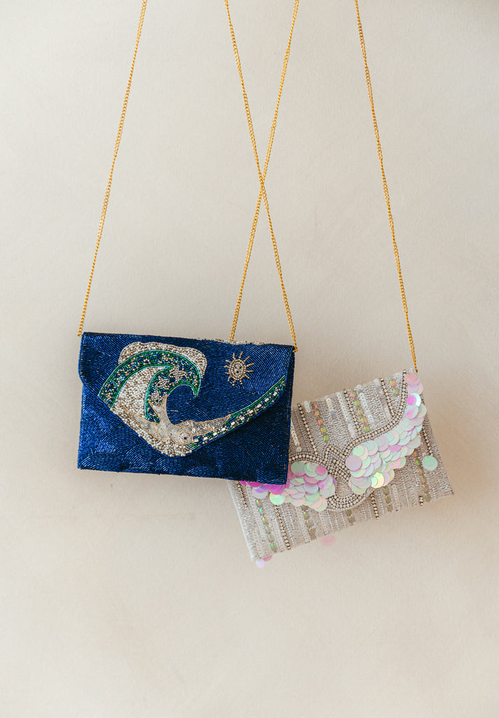 Wandering Hearts Beaded Crossbody (Preorder)