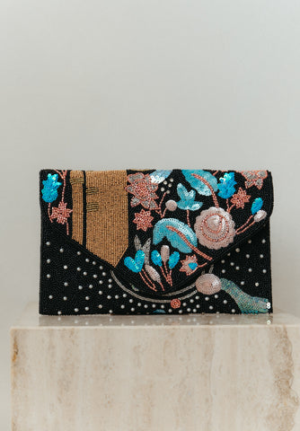 Summer Symphony Beaded Crossbody (Preorder)