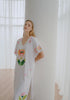Spring Flowers Embroidered Dress (Preorder)