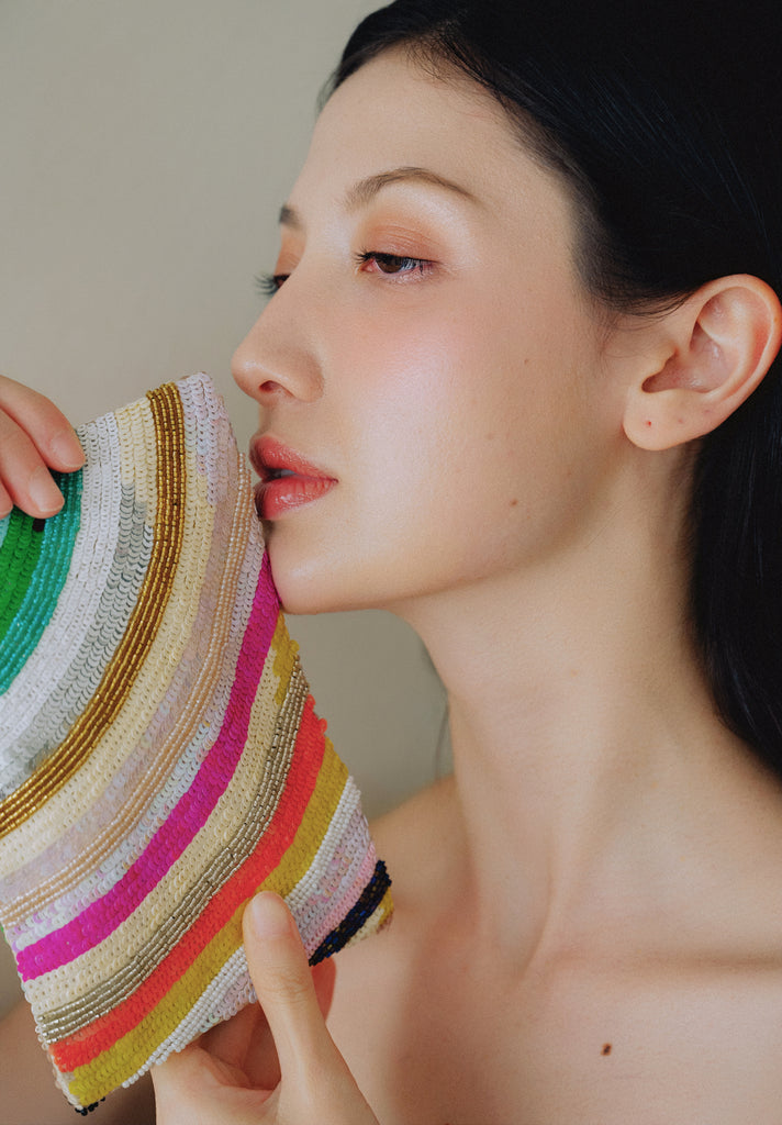 Rainbow Mini Beaded Bag (Preorder)