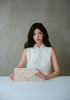 Scallop Pearls Beaded HandBag (Preorder)