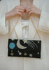 Stars and Moon Beaded Scallop Bag (Preorder)