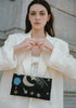 Stars and Moon Beaded Scallop Bag (Preorder)