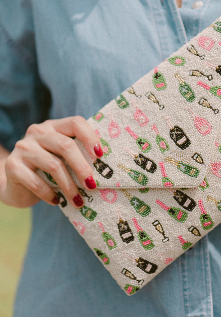 New Beginnings Beaded Crossbody