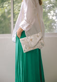Mornings by the lake Beaded Crossbody (Preorder)