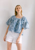 Gathered Flare Top