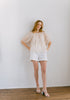 Ruffled Embroidered Top