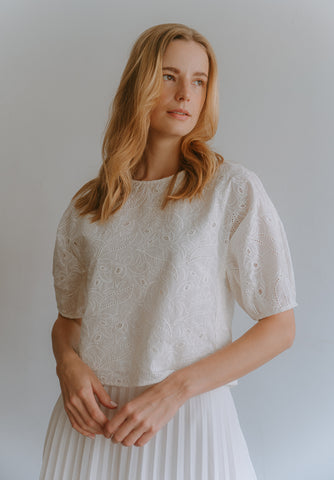 Sunlit Days Handbeaded Top (Preorder)