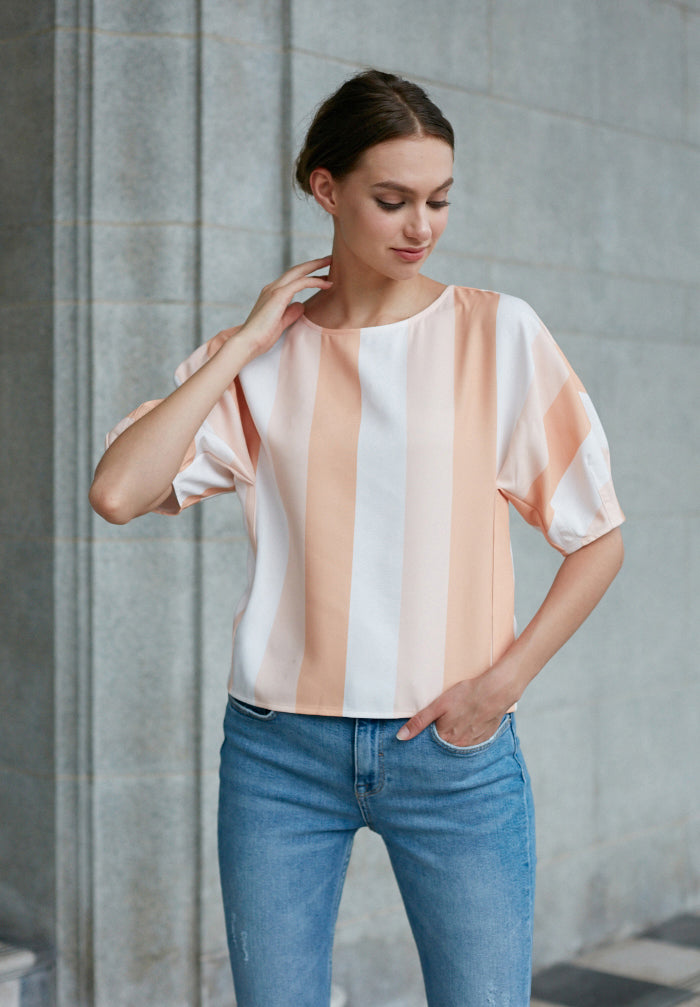 Ombre Striped Top