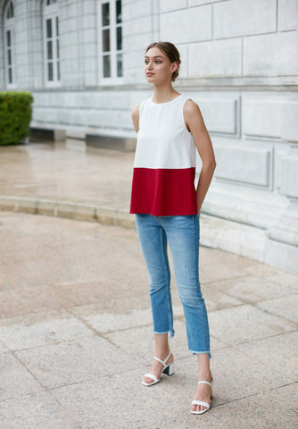 Gathered Flare Top