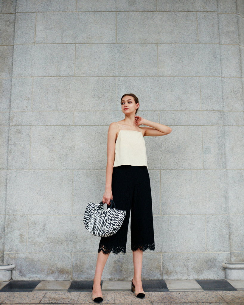 Woven Basket Tote