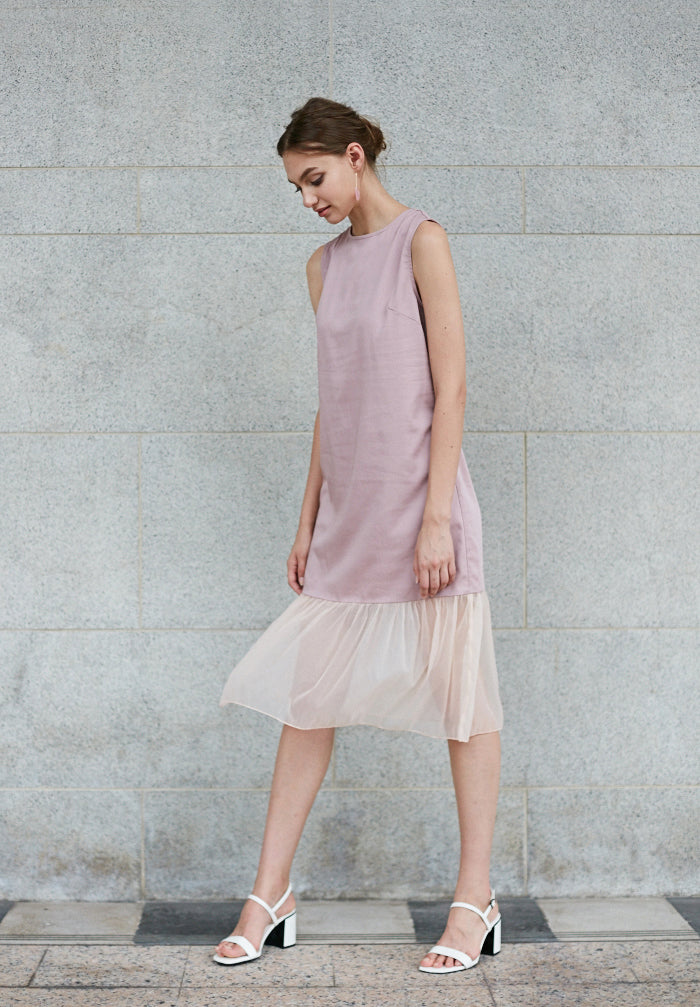 Organza Midi Dress