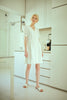 Eyelet Buttoned Dress