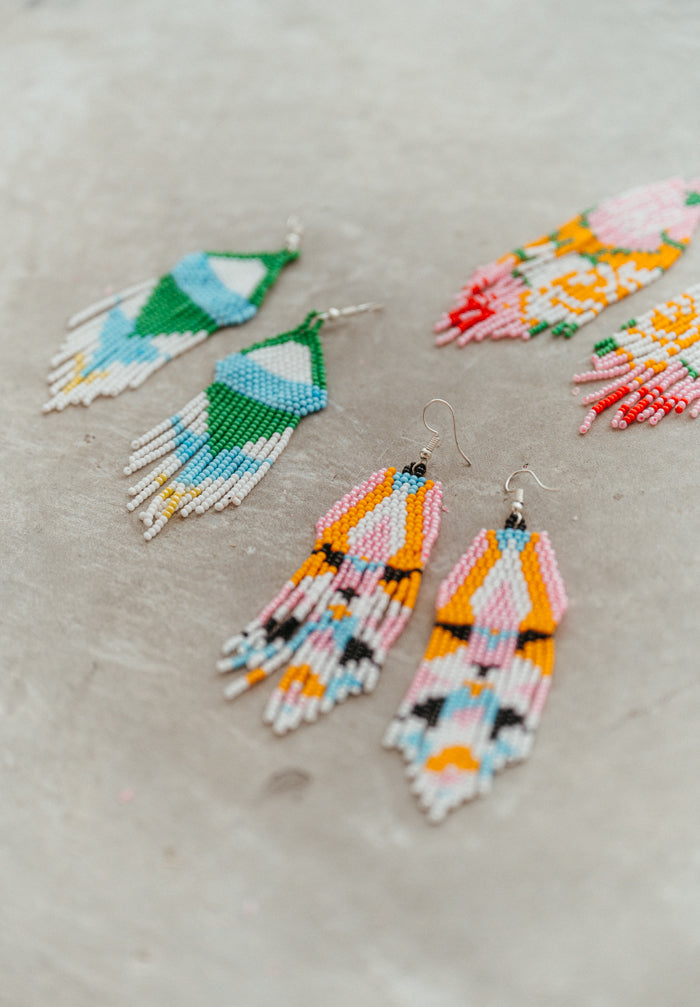 Rainbow Chandelier Earrings