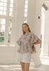 Botanical Peplum Top