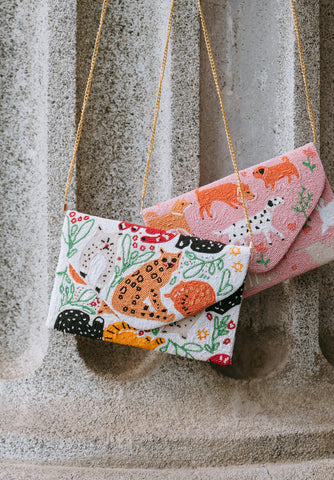 Spring Abound Beaded Crossbody (Preorder)