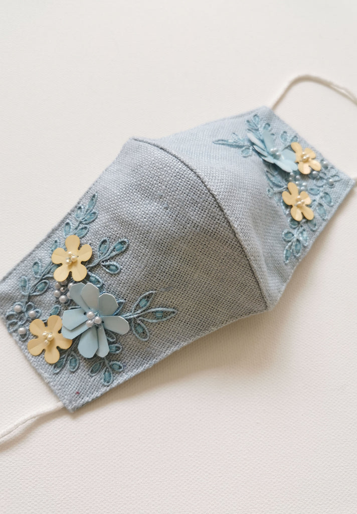 Linen Love Mask (Glacier)