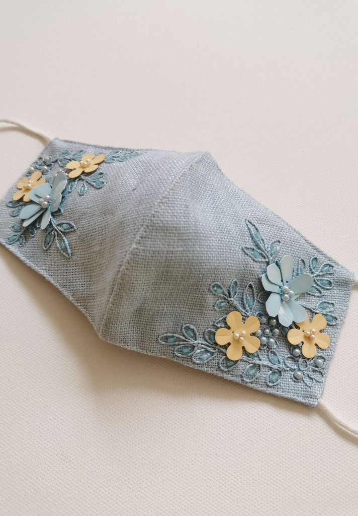 Linen Love Mask (Glacier)