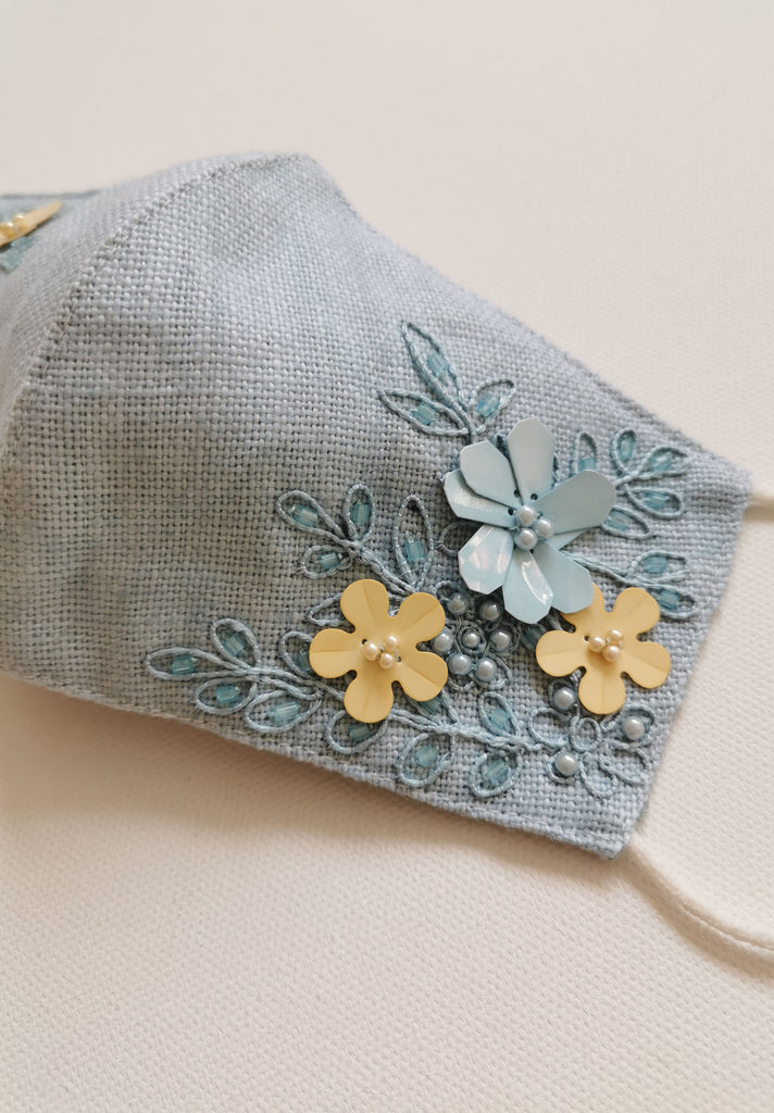 Linen Love Mask (Glacier)