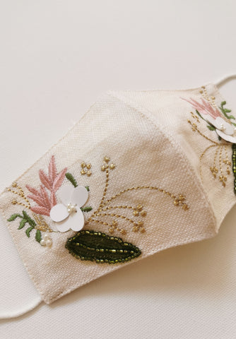 'The Breeze at Dawn' Embroidered Mask (Limited Edition)