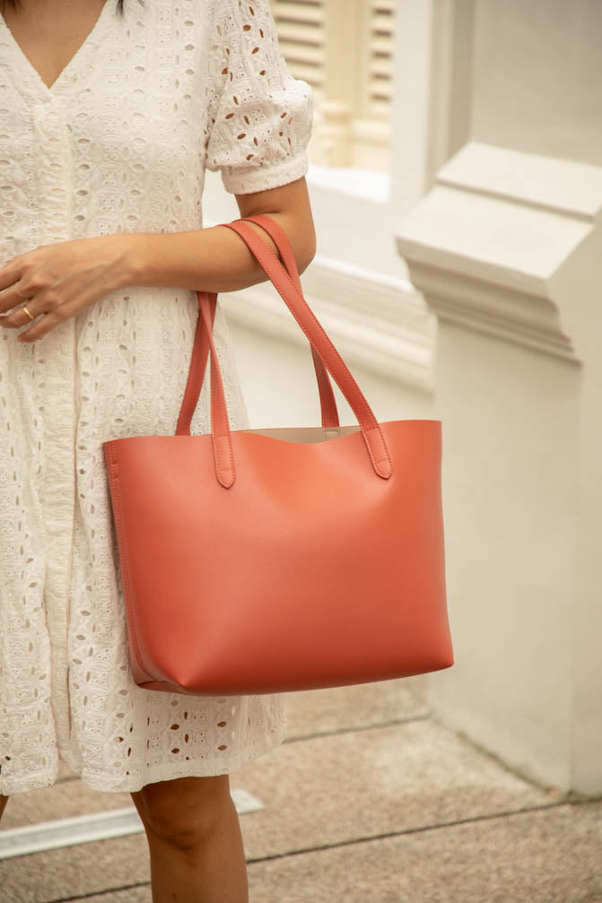 Forever Tote // Sienna Red