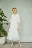 Eyelet Midi Dress