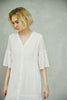 Eyelet Midi Dress