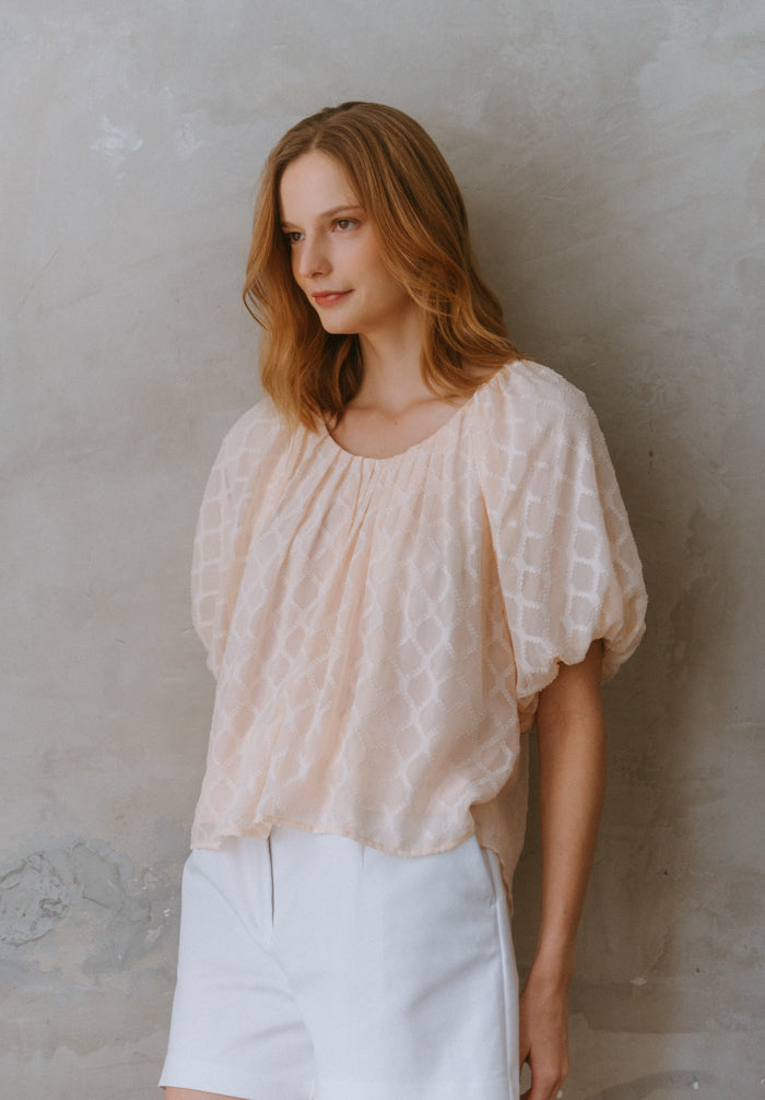 Chiffon Ruffled Top