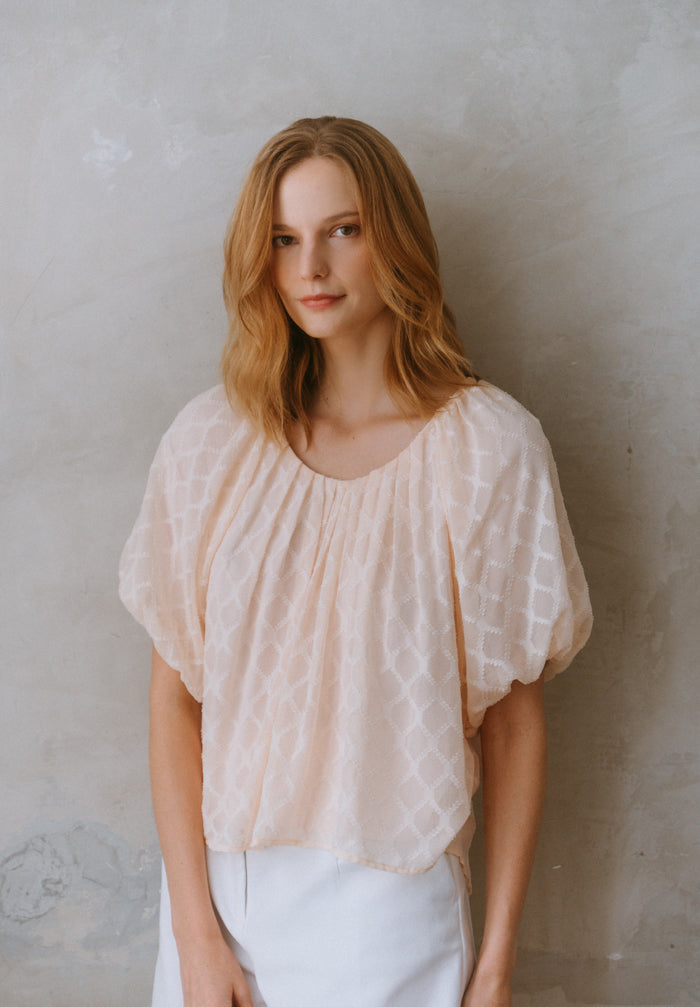 Chiffon Ruffled Top