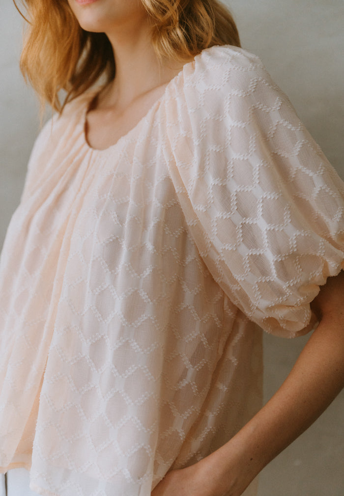 Chiffon Ruffled Top