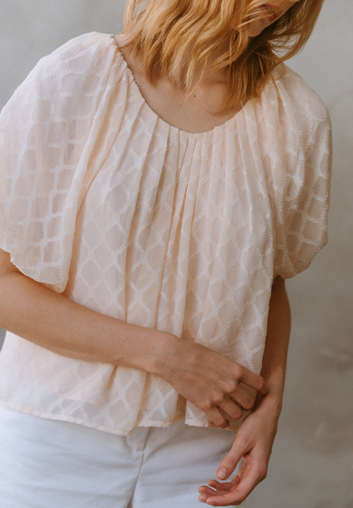 Chiffon Ruffled Top