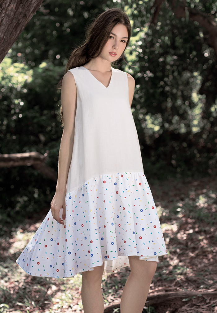 Dancing Kueh Dropwaist High-low Dress Dancing Kueh Dropwaist High-low Dress