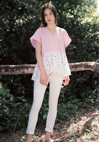 Dancing Kueh Dropwaist High-low Dress
