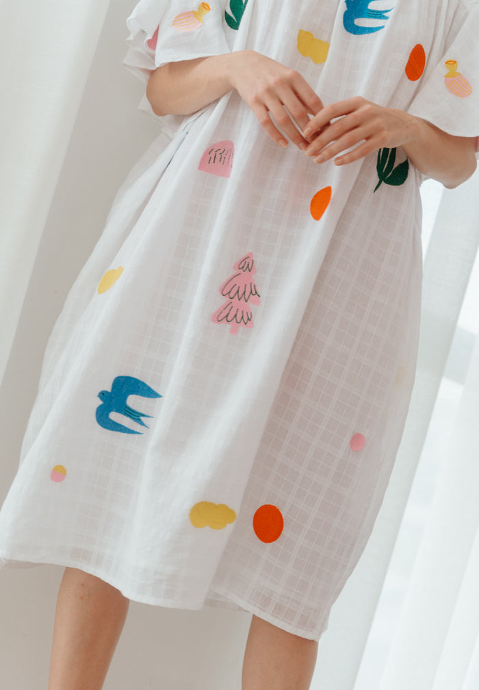 Dreamers Embroidered Dress