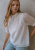 Tulle Pleated Top