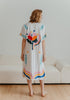 Flower Fields Embroidered Dress