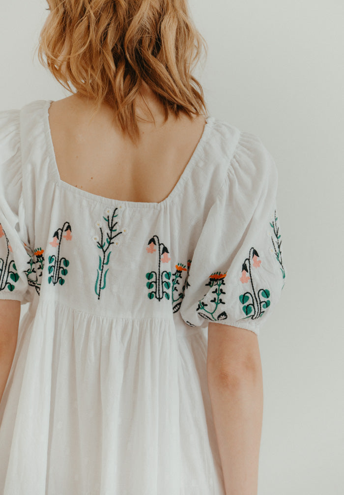 Woodlands Embroidered Dress